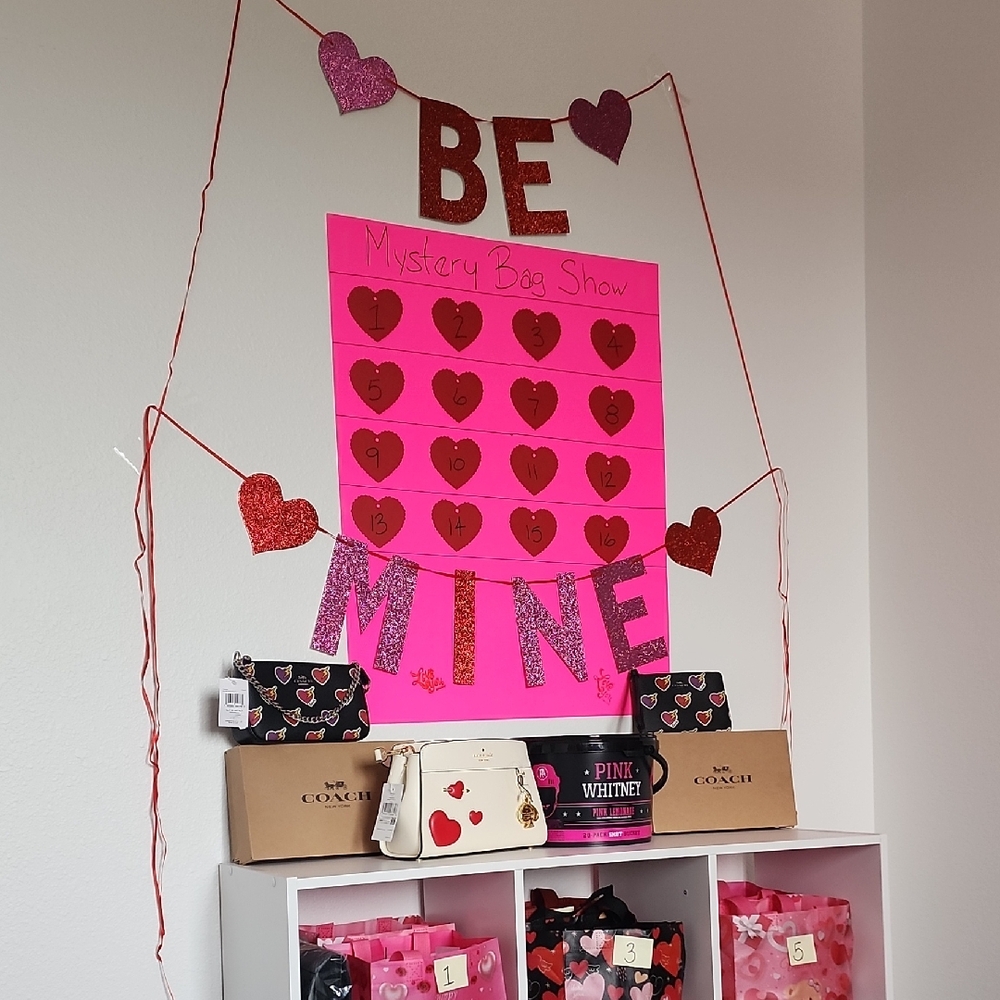 Coach Valentine's Day Mystery Bags Display